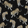 Leopard Wallpaper in Charcoal