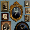 A Cavalcade of Cats Wallpaper Blue